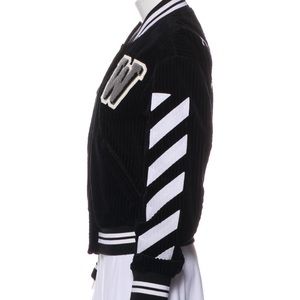 Off-white bomber jacket